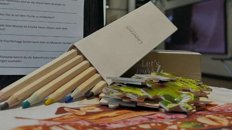 Schnitzeljagd durchs House of Läderach